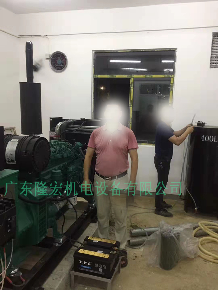 中山高速公路用備用電源、120KW濰柴發(fā)電機(jī)